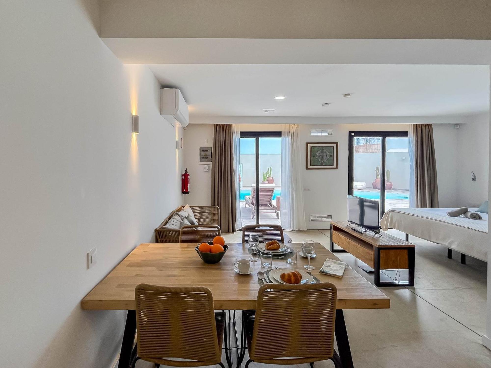 Casa Edem Playa Del Hombre Con Piscina Y Solarium Telde Eksteriør billede