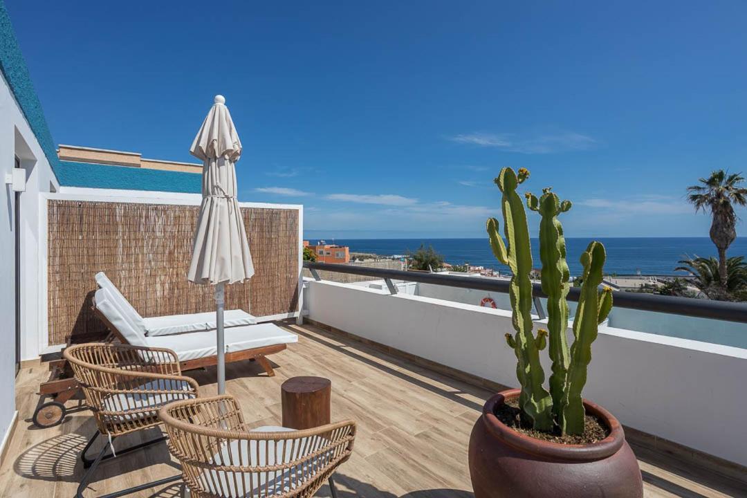 Casa Edem Playa Del Hombre Con Piscina Y Solarium Telde Eksteriør billede