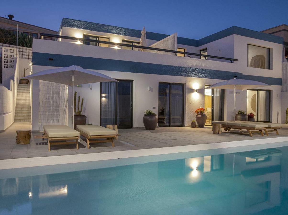 Casa Edem Playa Del Hombre Con Piscina Y Solarium Telde Eksteriør billede